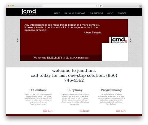 Theme WordPress jcmdinc - jcmd.net