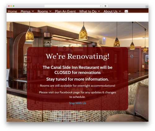 Eviivo booking widget WordPress plugin - canalsideinn.com