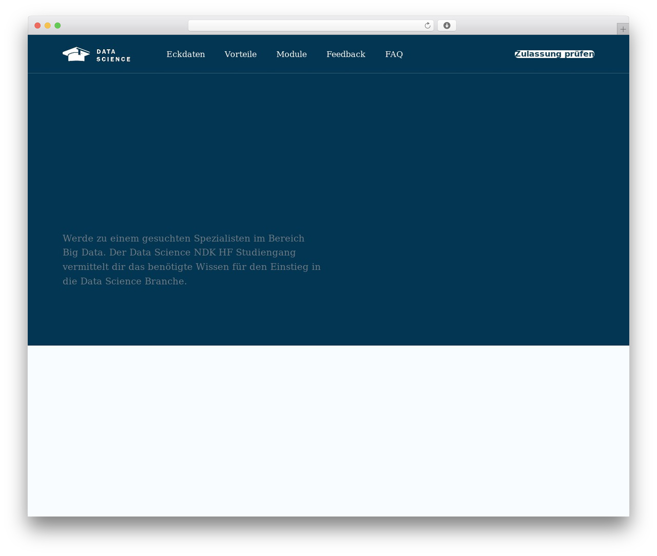 WordPress theme Convertio - datascience-weiterbildung.ch