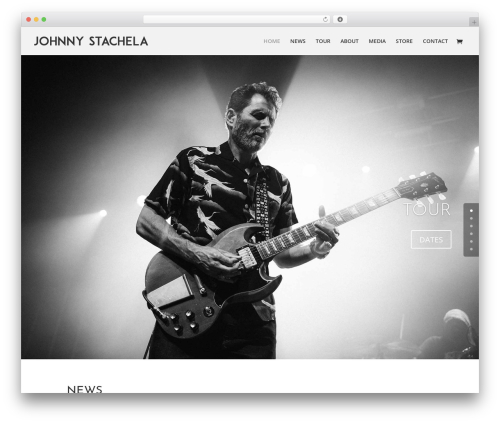 WordPress theme Divi - johnnystachela.com