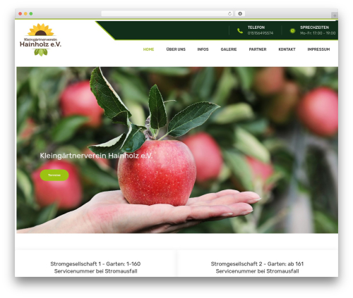 WordPress theme GRD - kgv-hainholz.de