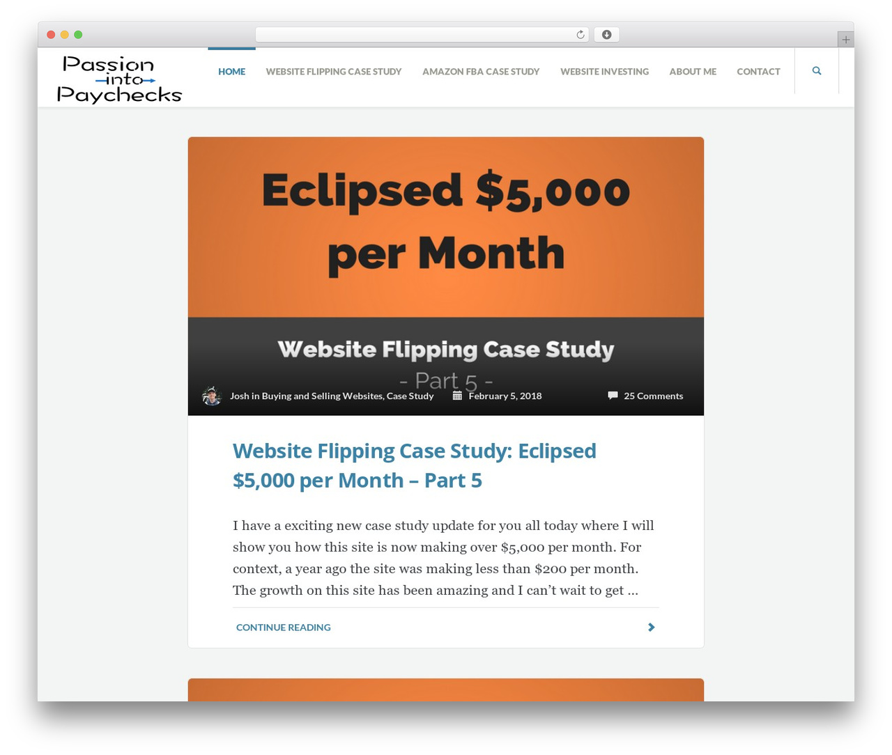 WordPress theme Readable WP Theme - passionintopaychecks.com
