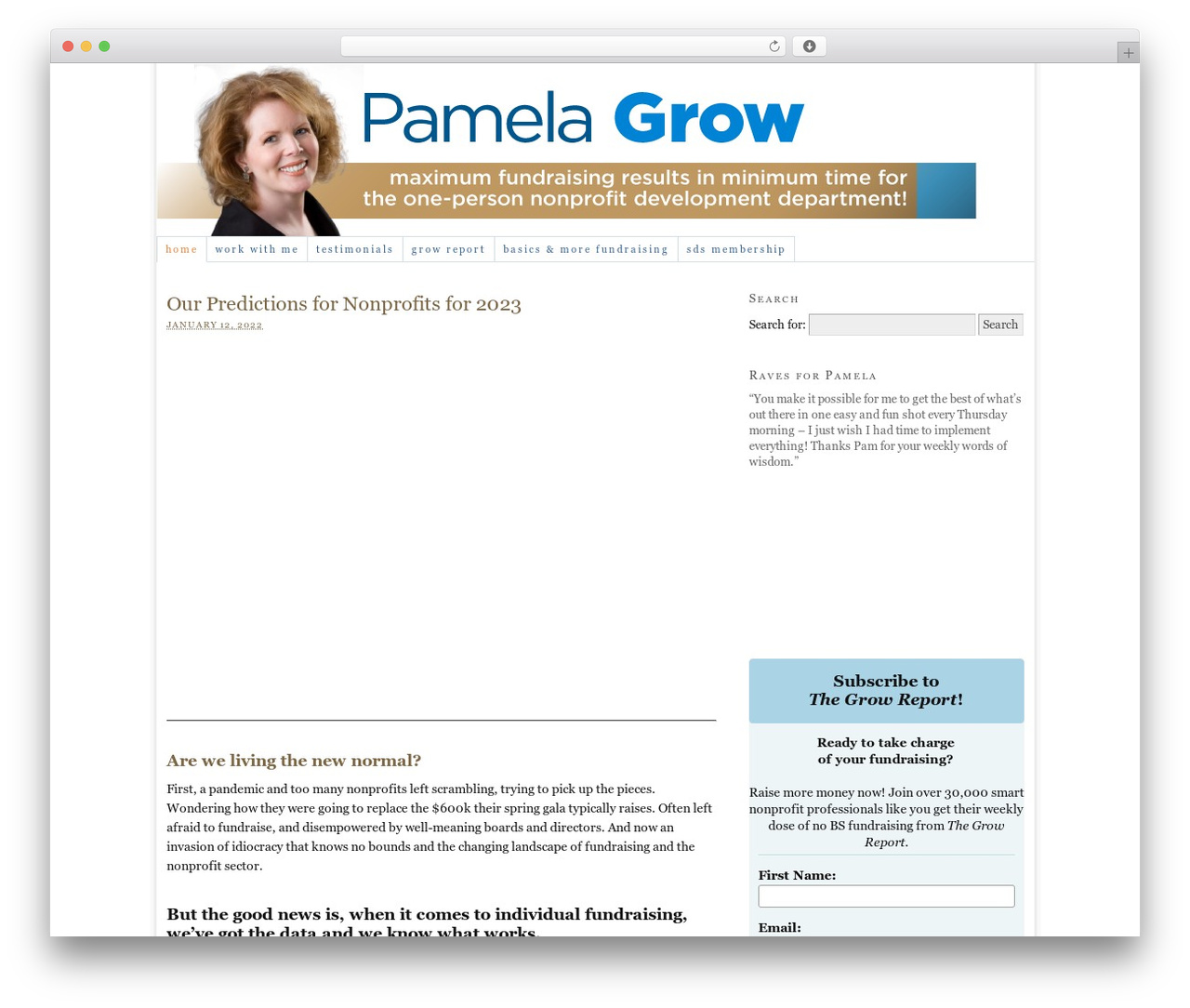 WordPress theme Thesis - pamelagrow.com WordPress theme Thesis - pamelagrow.com