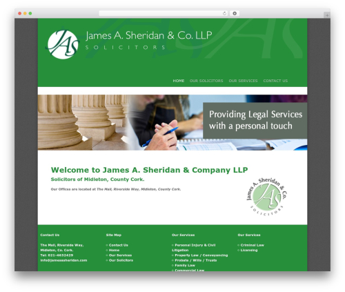 WP theme Solid WP - jamesasheridan.com