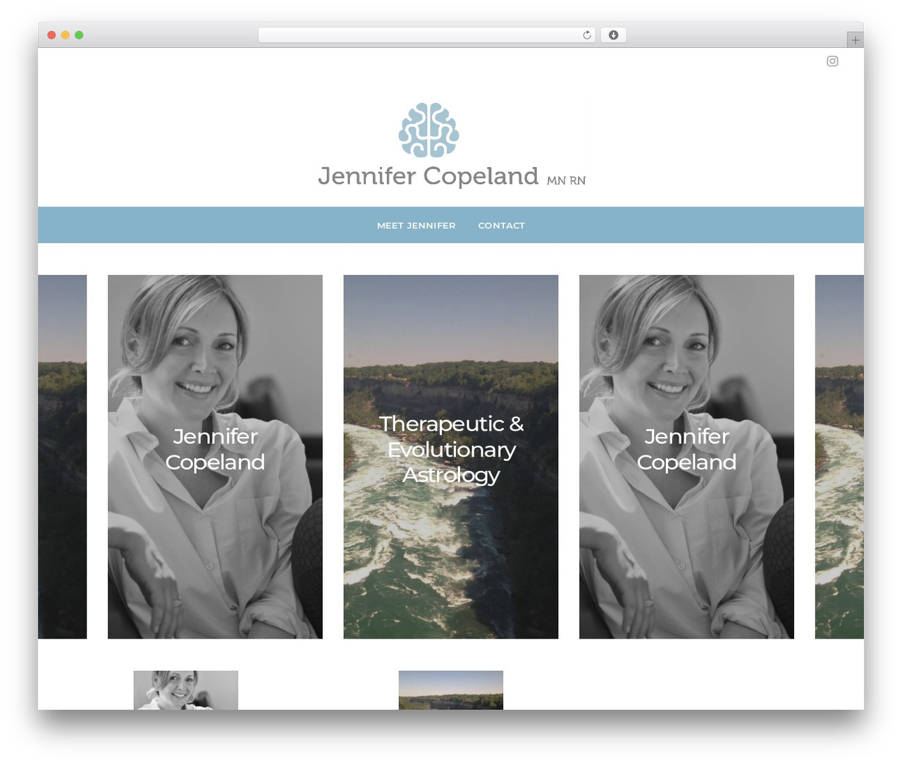 Authentic WordPress theme - jennifercopeland.ca