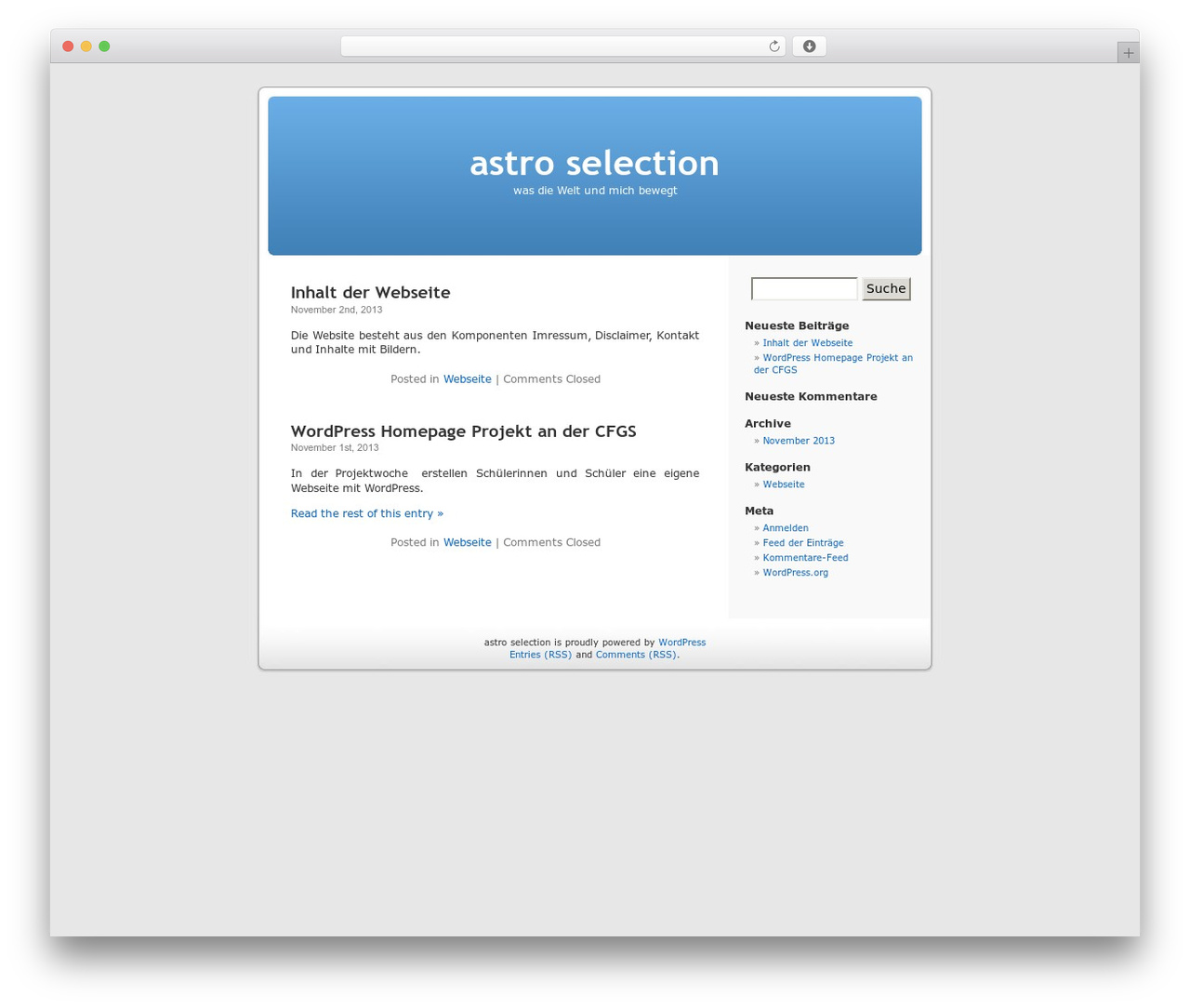 Default WordPress theme - jtmey.de Default WordPress theme - jtmey.de