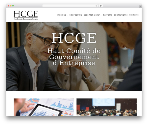 Integral WordPress theme - hcge.fr