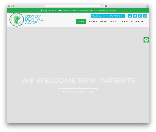 Parent Theme WordPress theme - enhanceddentalconcepts.com