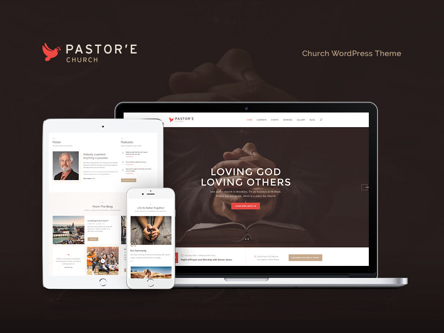 Pastore Church Child WordPress ecommerce theme Pastore Church Child WordPress ecommerce theme