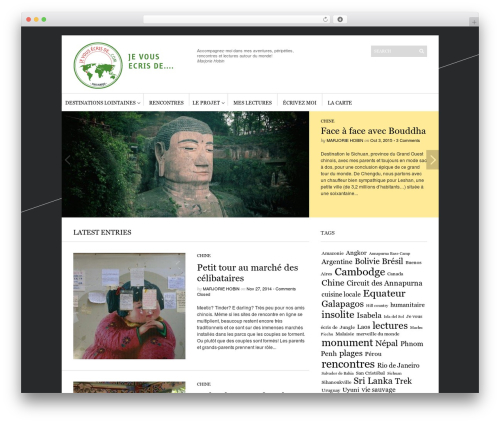 Sight WordPress theme - jevousecrisde.com