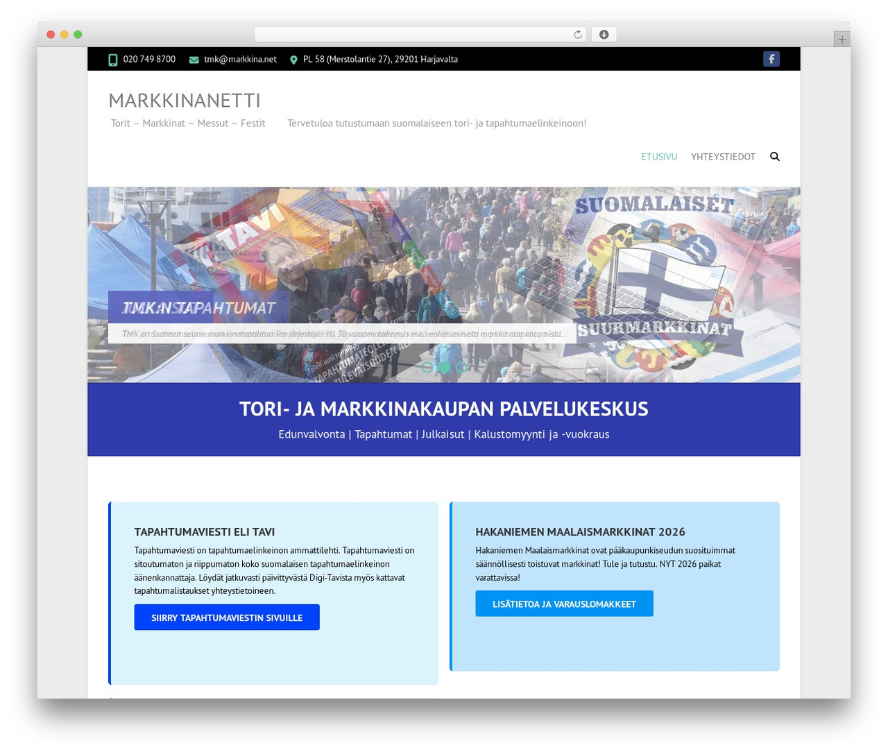 Theme WordPress Interface - markkina.net Theme WordPress Interface - markkina.net