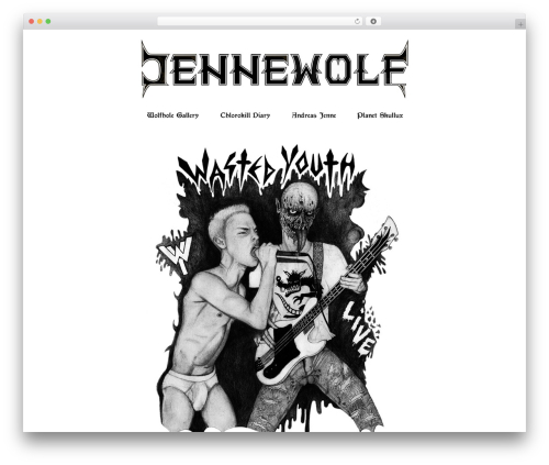 Twenty Twelve WordPress theme download - jennewolf.com
