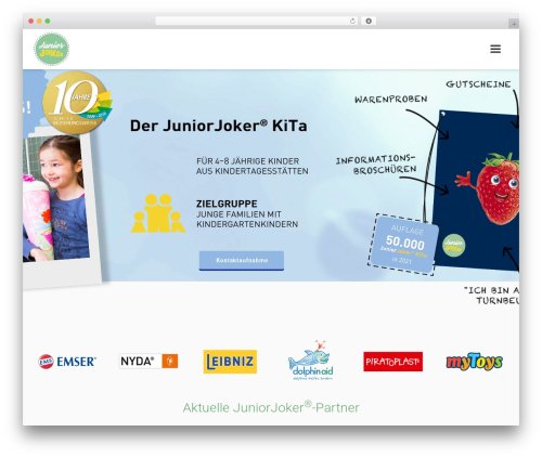 WordPress theme CleanLab - juniorjoker.de