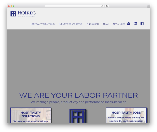 WordPress theme Create - hotrecllc.com