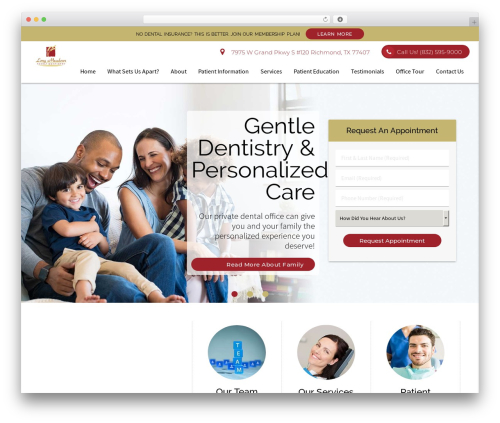 WordPress theme DoctorGenius Framework - longmeadowsdentistry.com
