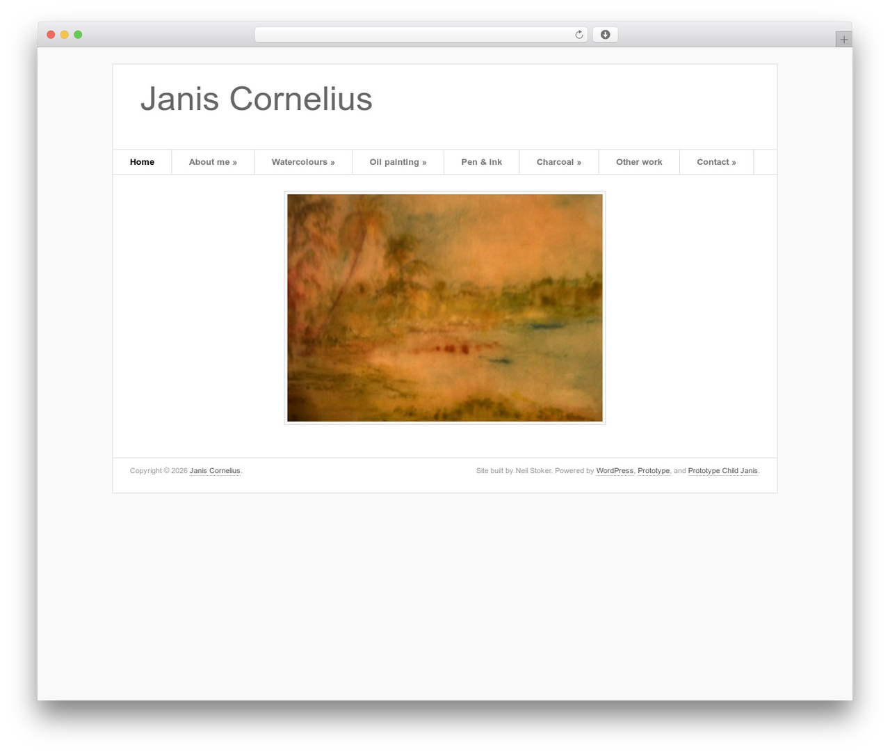 WordPress theme Prototype - janiscornelius.com WordPress theme Prototype - janiscornelius.com