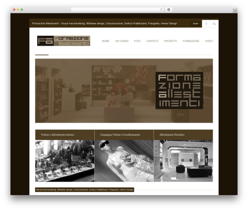Angular WordPress theme - formazioneallestimenti.com