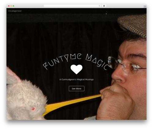 Arcade Basic theme WordPress free - funtymemagic.com