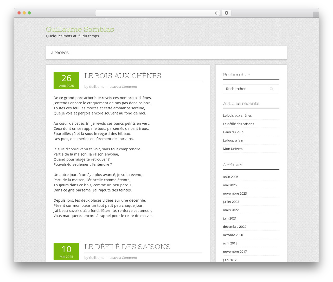 Contango WordPress theme - guillaume-samblas.fr Contango WordPress theme - guillaume-samblas.fr