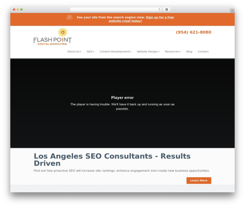 Autoptimize free WordPress plugin - flashpointmarketing.biz