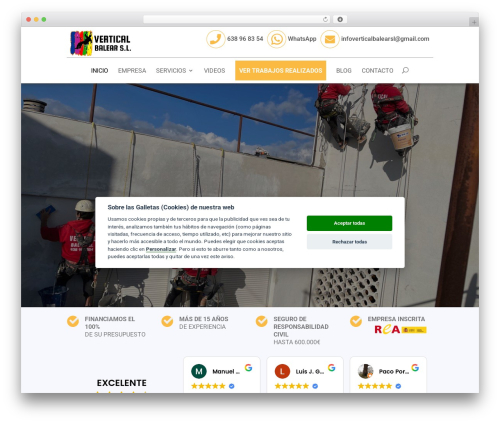 D-Hijo theme WordPress - trabajosverticalesenmallorca.com