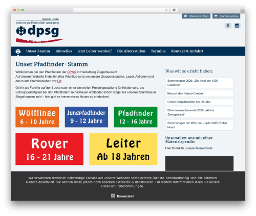 DSGVO All in one for WP (dsgvo-all-in-one-for-wp) free WordPress plugin - pfadfinder-ziegelhausen.de