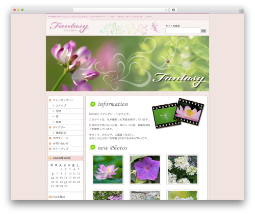 Fantasy WordPress theme - fantasy-m.jp