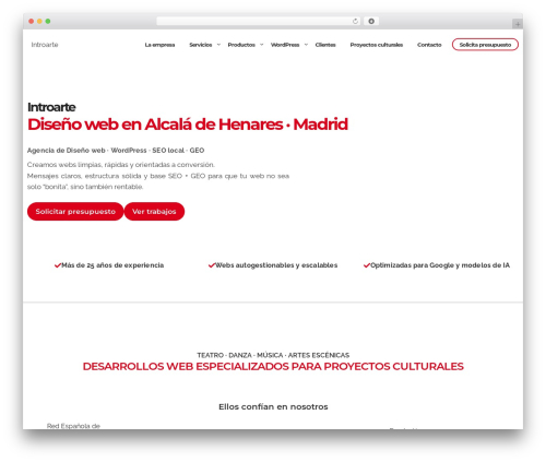 Animate on scroll WordPress plugin - introarte.net