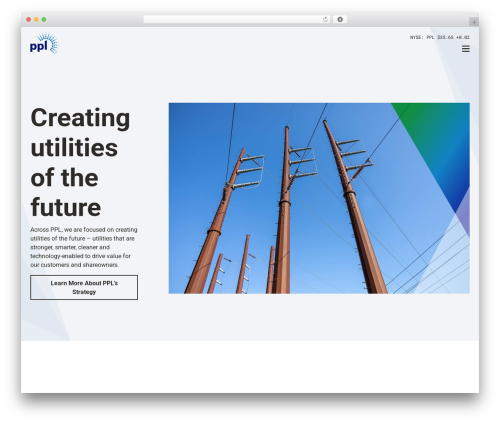 PPL Web theme WordPress - pplweb.com