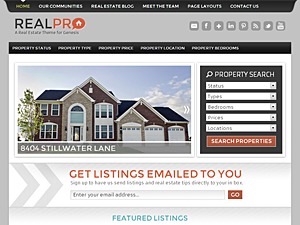 RealPro WordPress website theme RealPro WordPress website theme