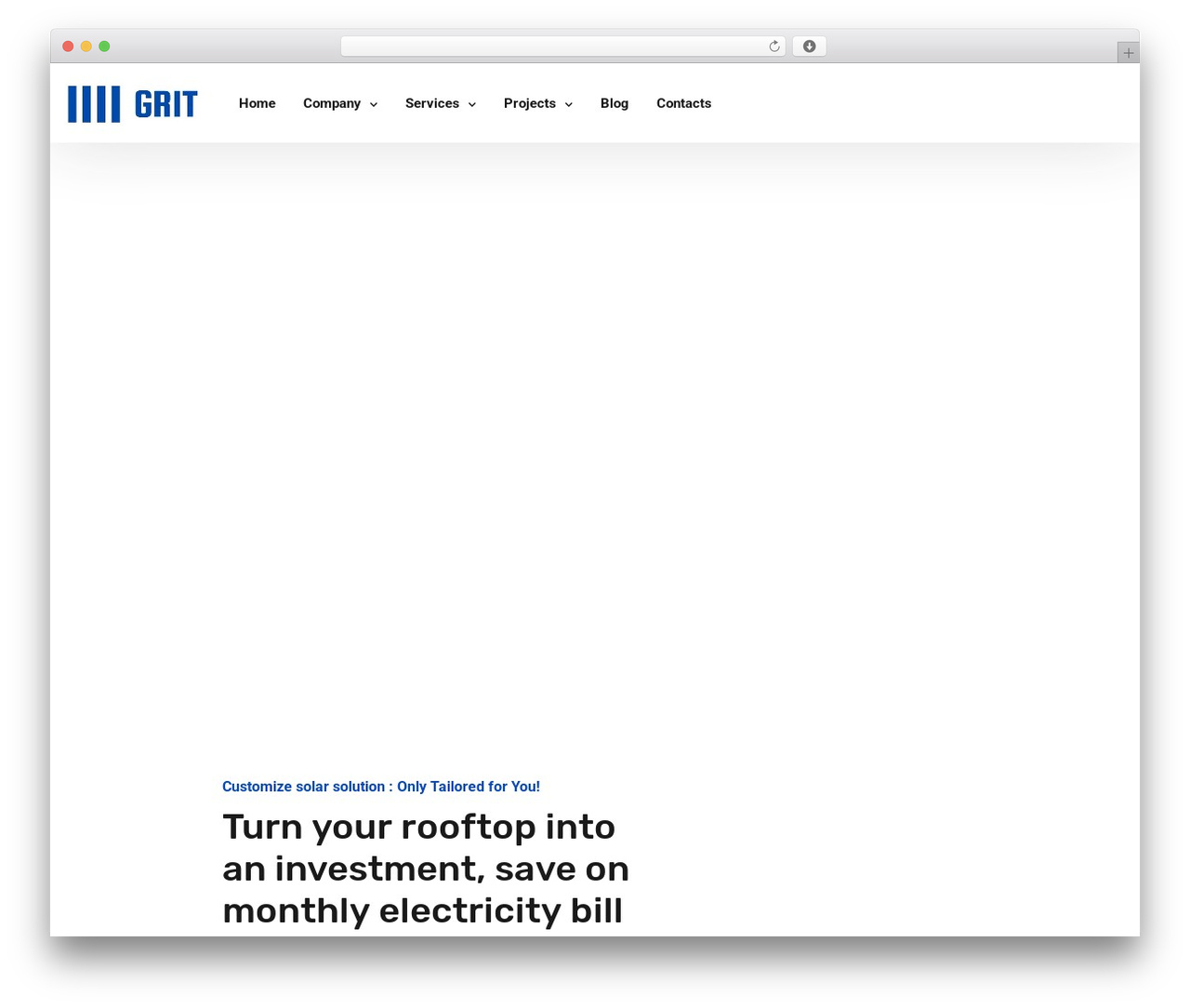 Solatec WordPress theme - www.grit.energy