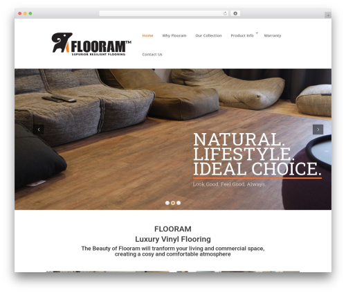 Theme WordPress Divi - flooram.com
