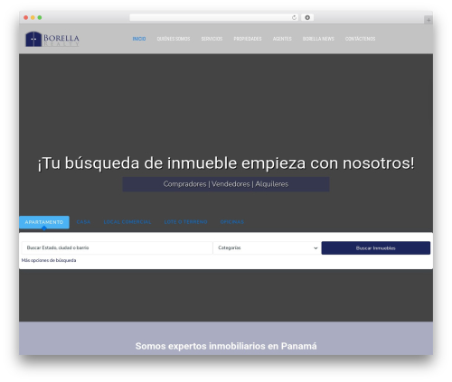 Residence gutenberg WordPress plugin - borellarealty.com