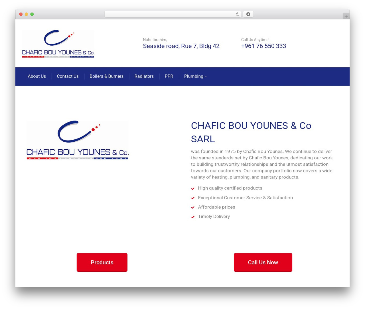 Windfall WP theme - chaficbouyounes.com