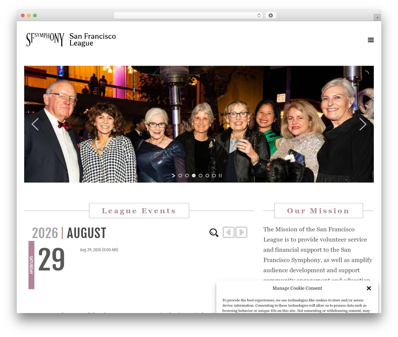 WordPress theme Capri - sfleague.org