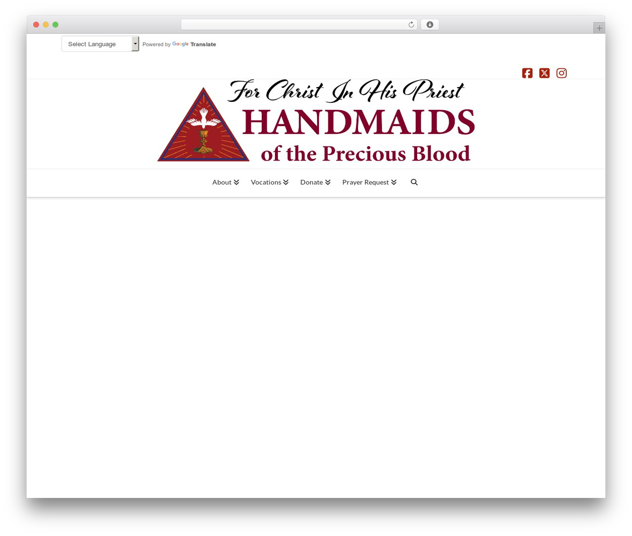 WordPress theme Pro - nunsforpriests.org