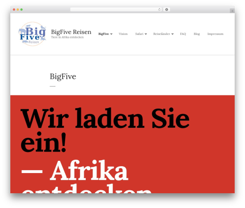 CitadelaWP WordPress website theme - bigfive.reisen CitadelaWP WordPress website theme - bigfive.reisen