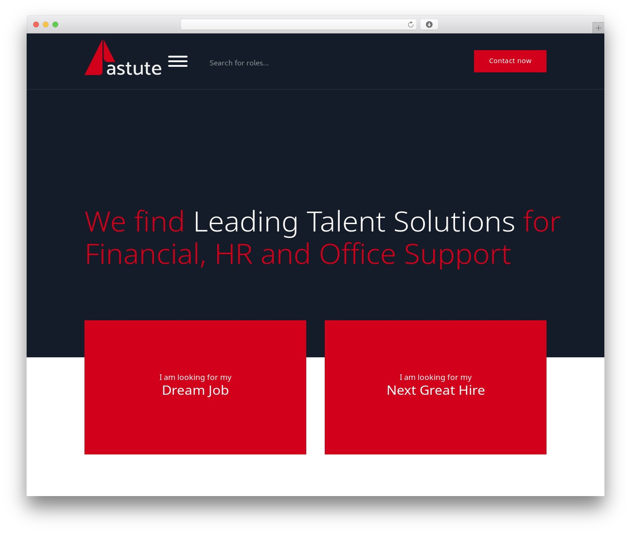 Role Stack [A Search Stack Theme] WordPress theme - astuterecruitment.com