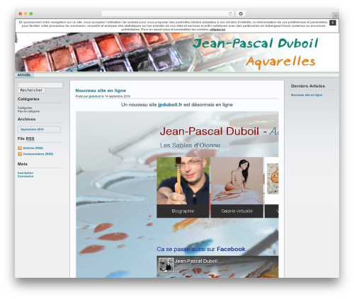 Andreas WordPress website theme - jpduboil.unblog.fr
