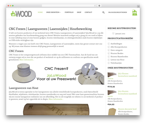 Bi-Shop WordPress store theme - jalowood.nl