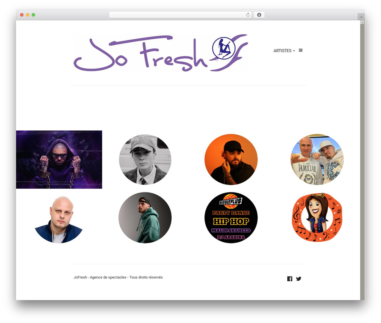 Calcium WordPress theme - jofresh.net