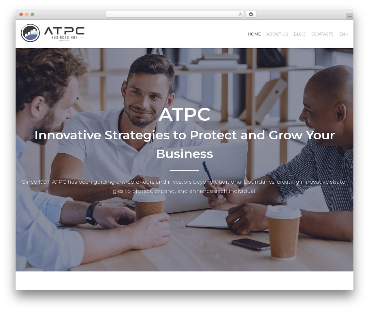 Consor Lite premium WordPress theme - atpc.eu