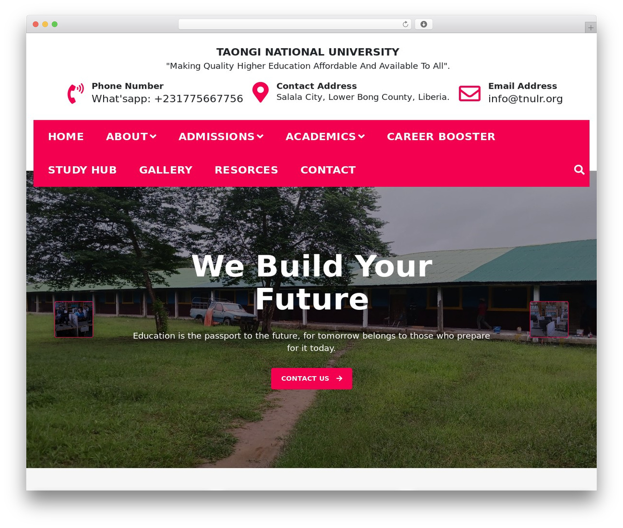 Construction Light theme WordPress free - tnulr.org