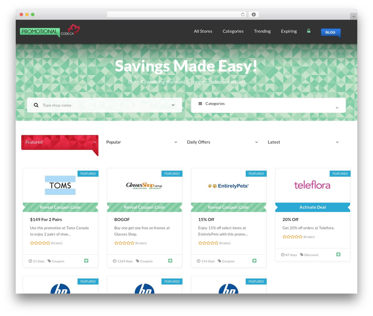 couponer WordPress ecommerce theme - promotionalcode.ca couponer WordPress ecommerce theme - promotionalcode.ca