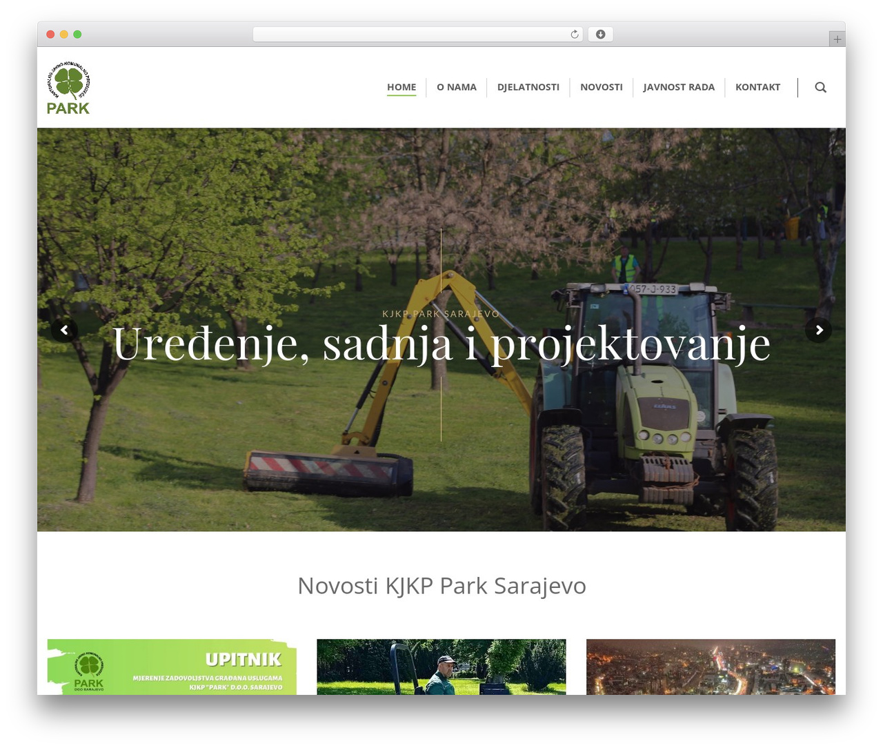 Crane WordPress theme - park.ba Crane WordPress theme - park.ba