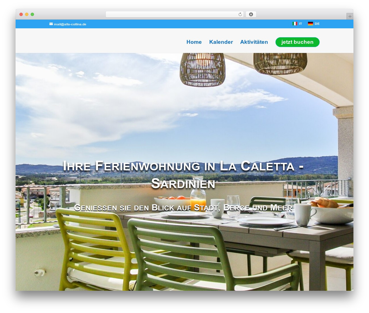 Divi best WordPress theme - alla-collina.de
