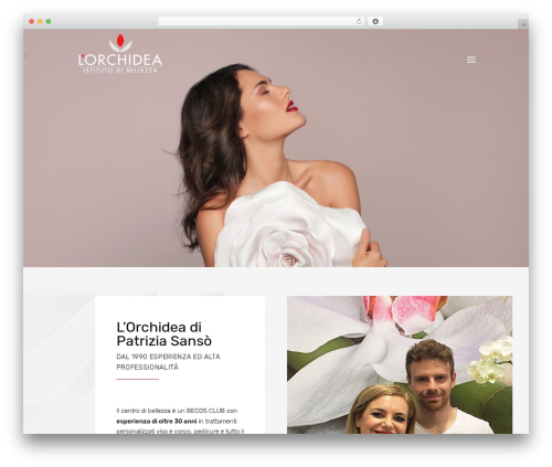 Divi WordPress theme - esteticaorchidea.com