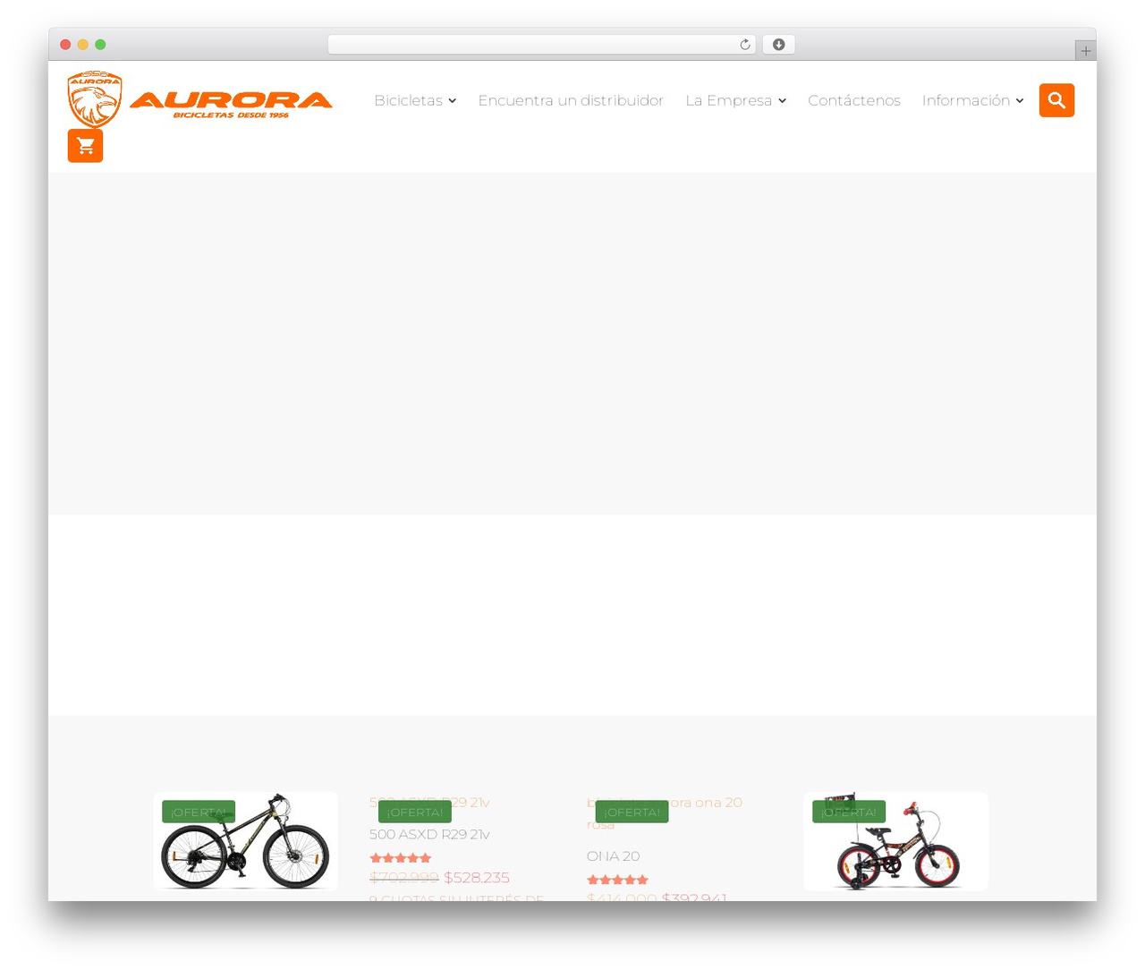 Divi WordPress theme - aurorabikes.com.ar