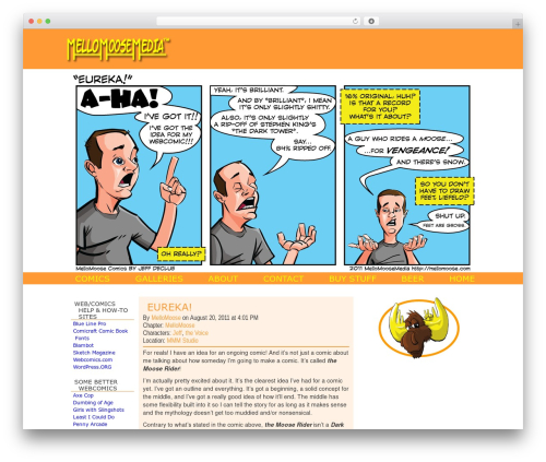 Easel theme WordPress - jeffdeclue.com