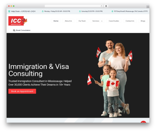 Xpress core WordPress plugin - iccimmigration.ca